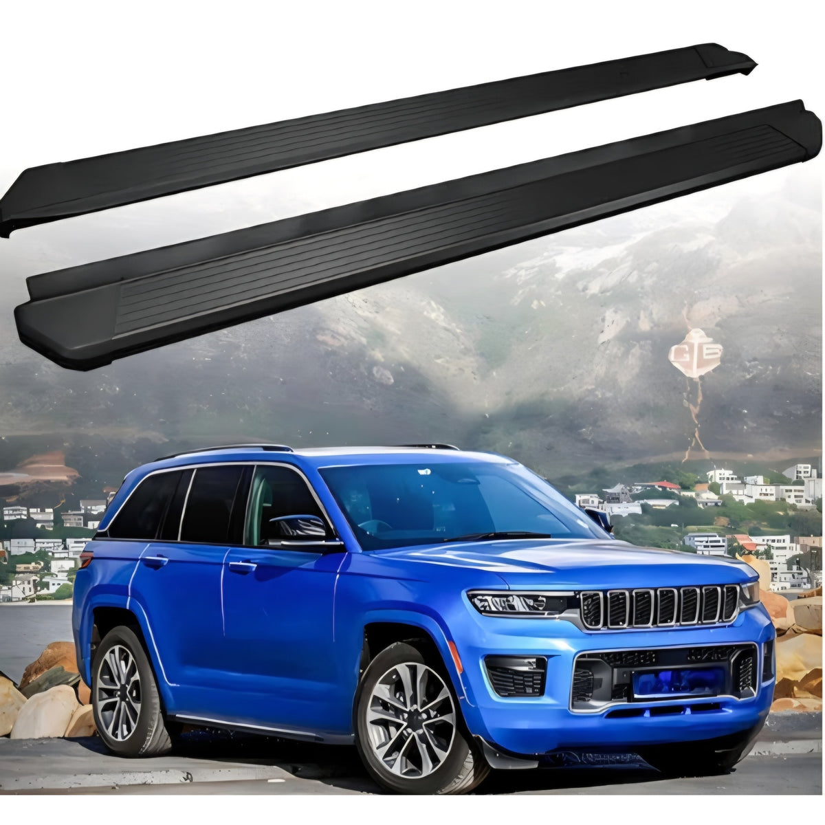 HEKA Running Boards Fit for 2021-2026 Grand Cherokee L 3-Row Aluminum Alloy Anti-Corrosion