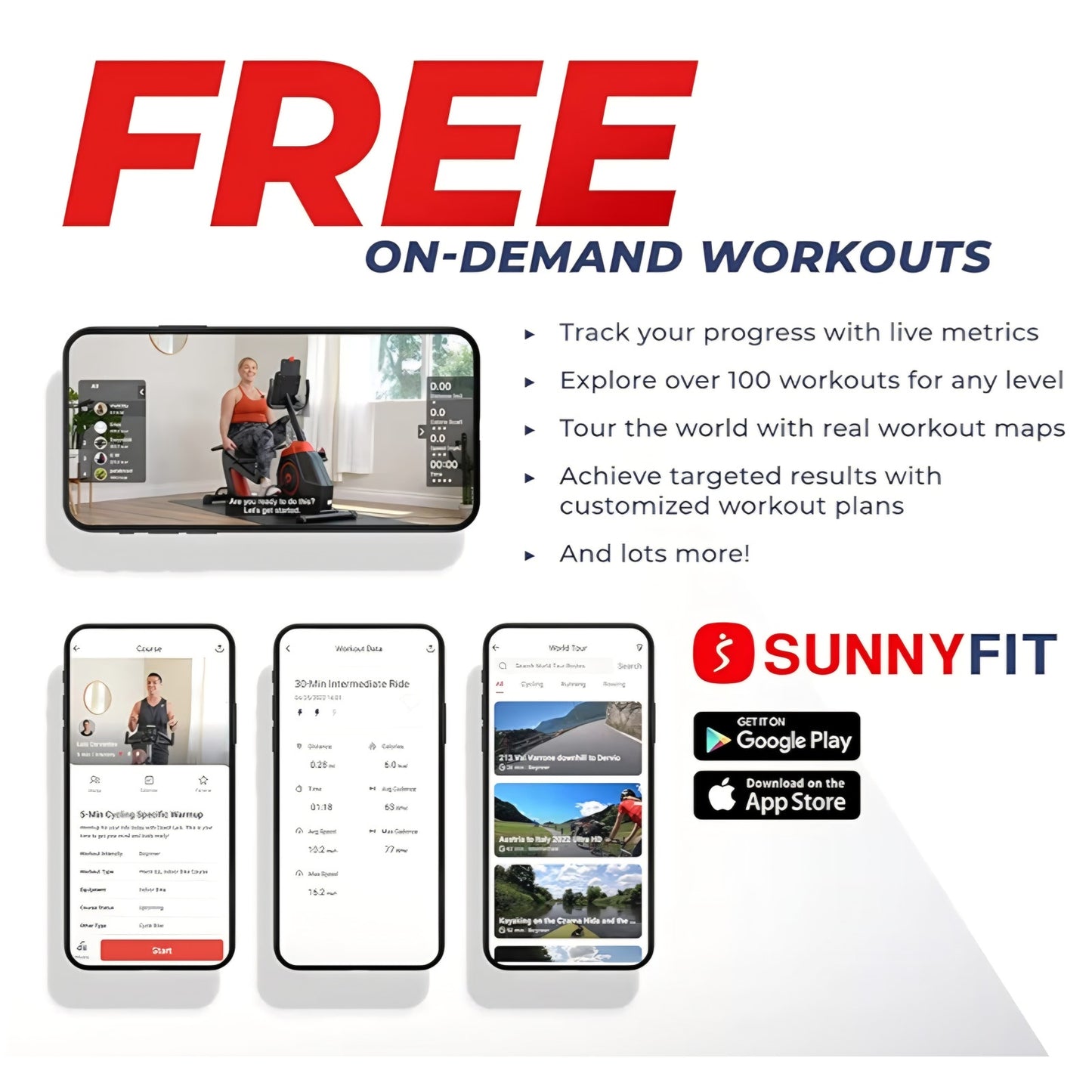 Sunny Health & Fitness Elite Recumbent Cross Trainer & Elliptical Machine with Arm Exercisers