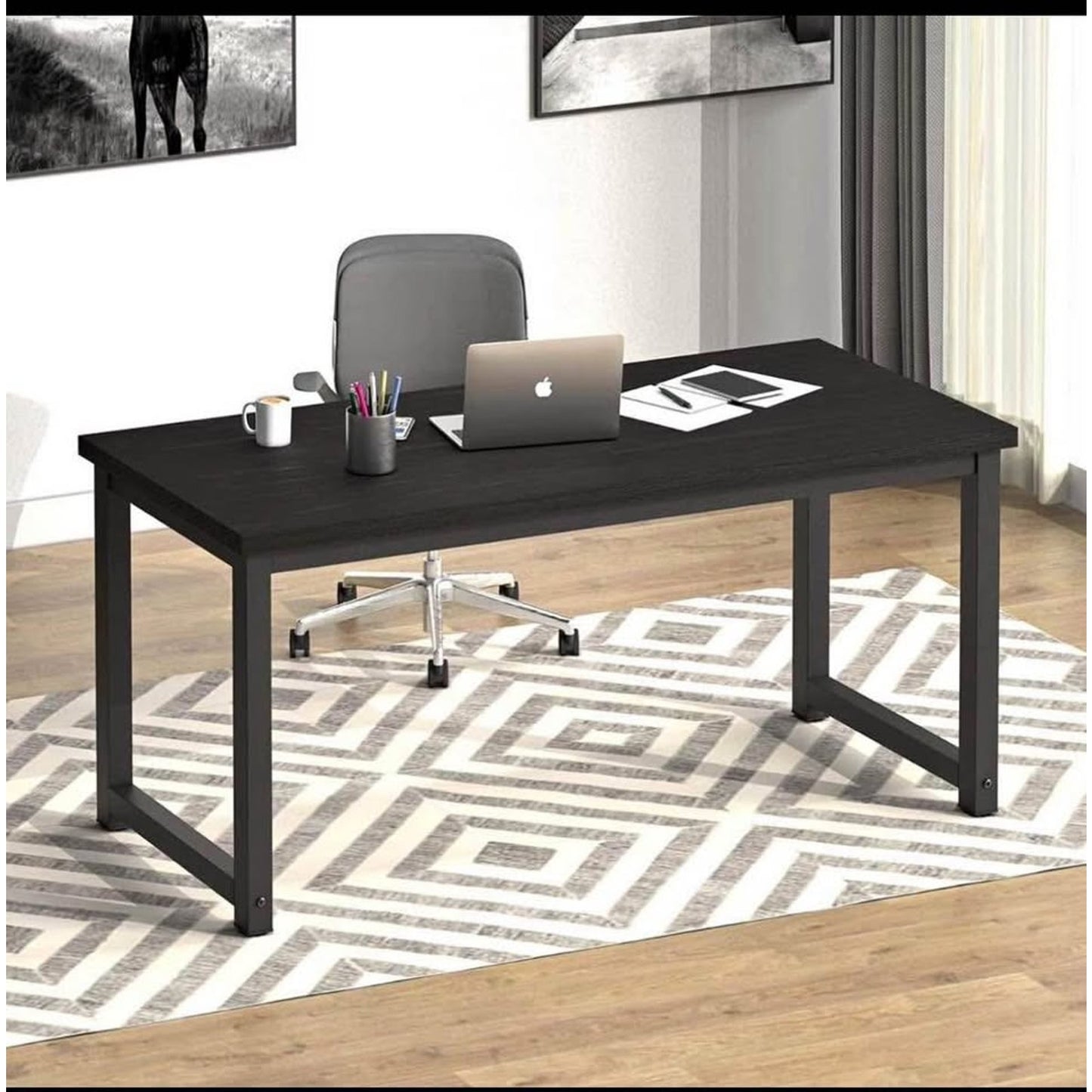 $90 obo NSdirect 63 inch Computer Desk,Modern Simple Style PC Table Office Desk Wide Workstation for