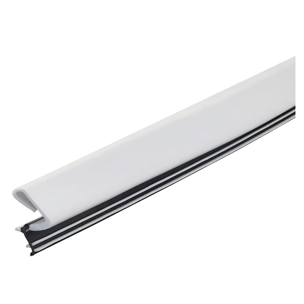 White Premium Rubber Platinum™ Top and Sides Door Seal for Doors with Kerf/Channel