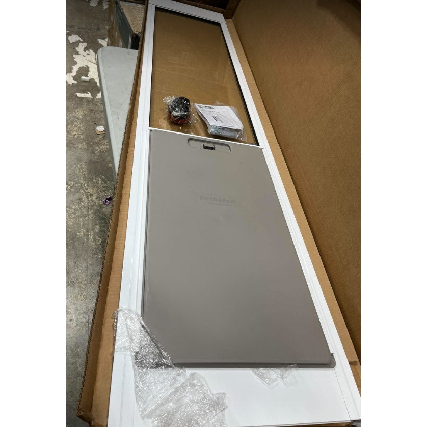 PetSafe Sliding Glass Pet Door, 1 Piece, XL Dogs to 220 lb, White