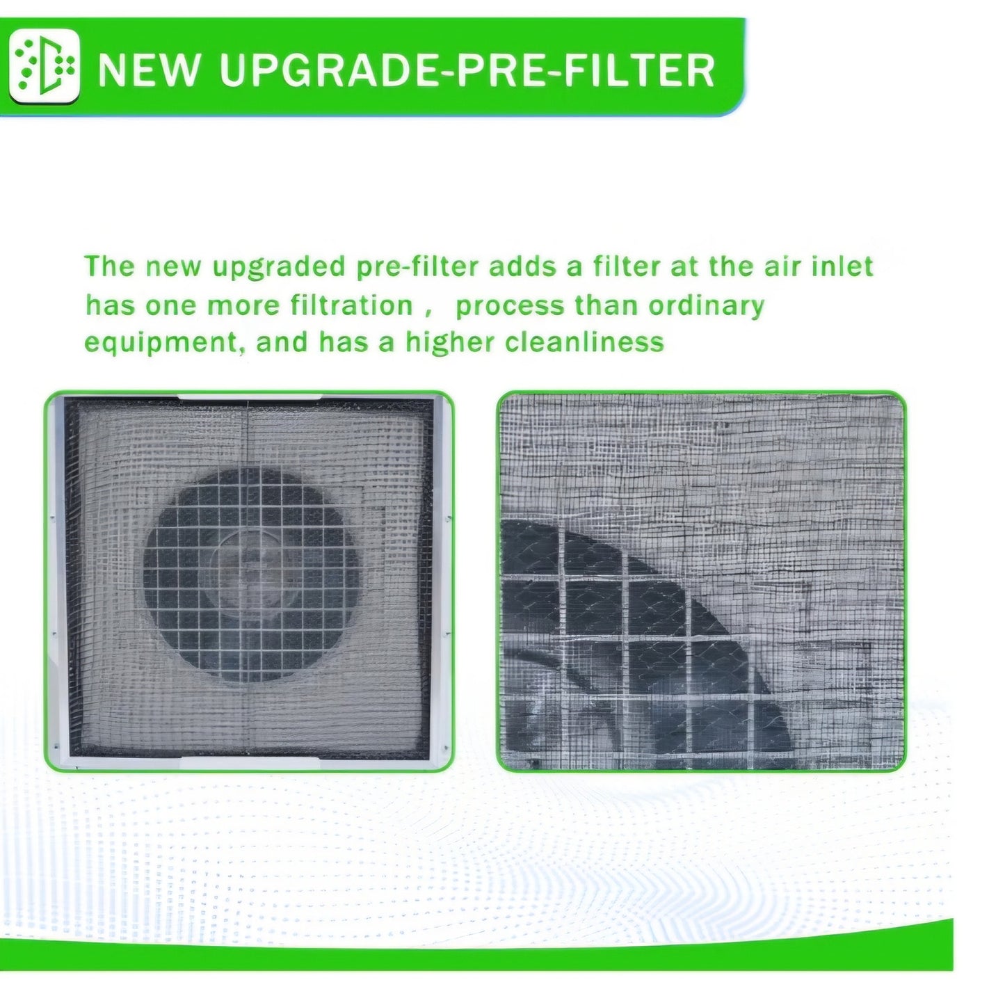 HEPA H14-Filter Laminar Flow Hood Updated FanFilter Unit（Include HEPA Filter