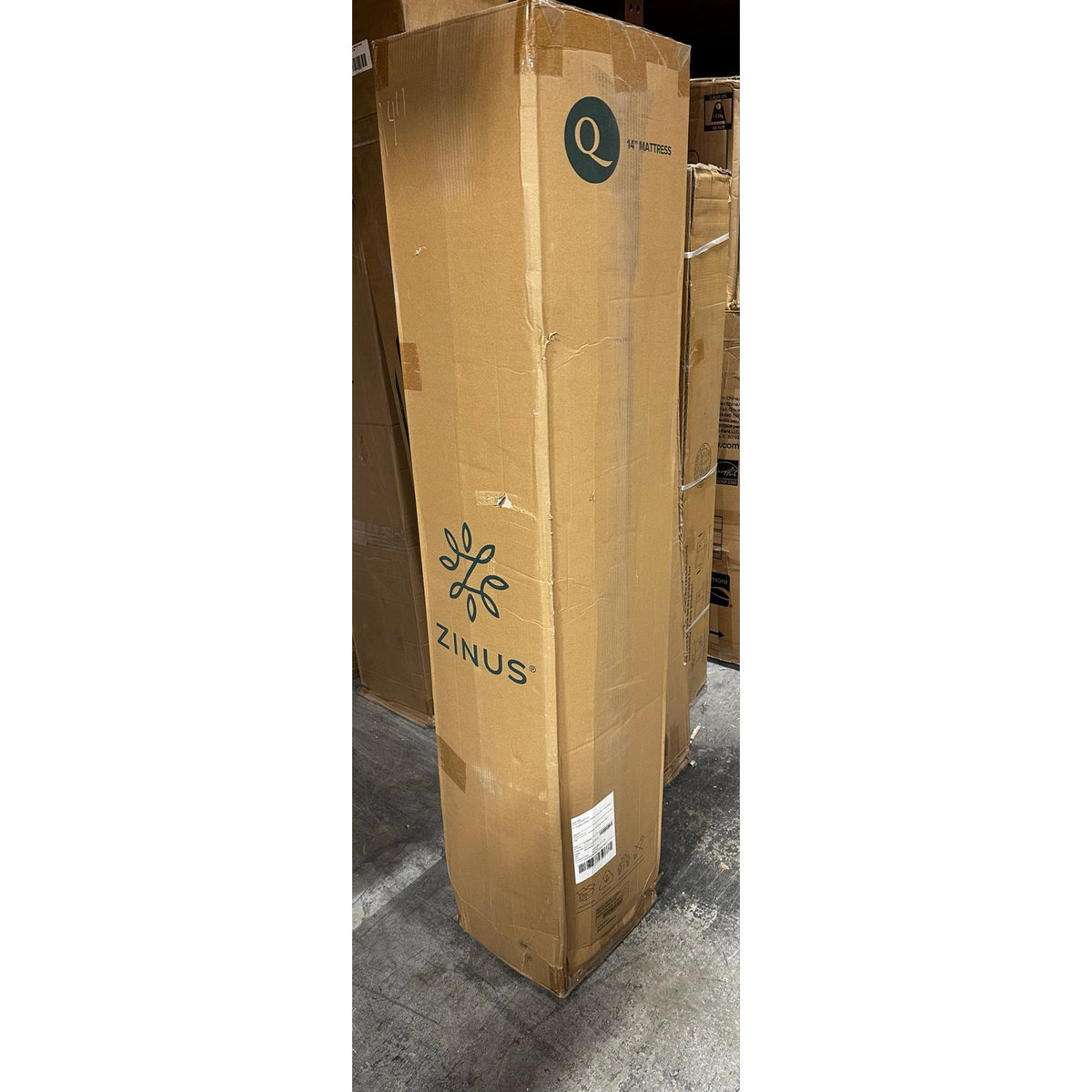 Queen 14” ZINUS mattress