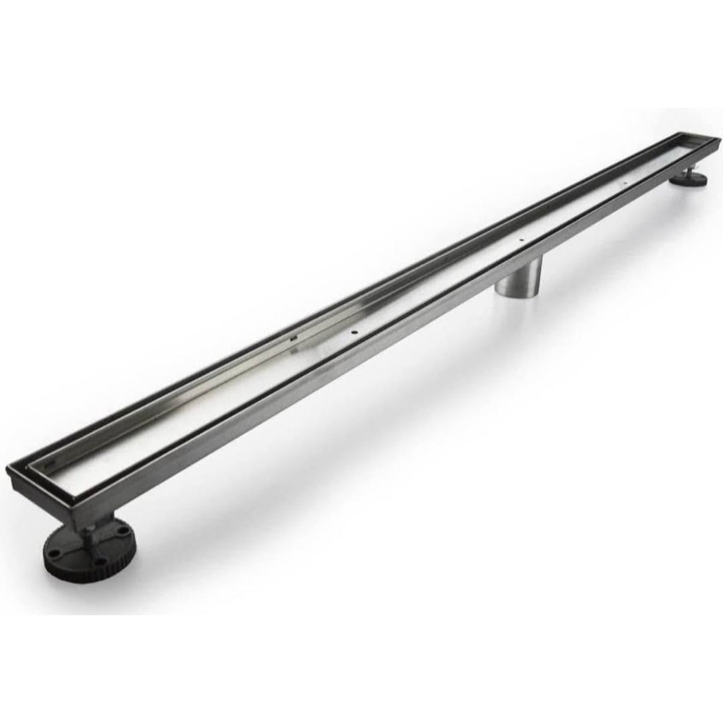 Neodrain 60-Inch Linear Shower Drain with Tile Insert Grate,Brushed 304 Stainless Steel Rectangle
