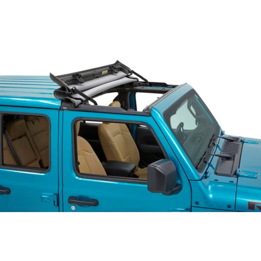 Bestop Sunrider for Hardtop - Jeep '20-Current Gladiator / '18-Current Wrangler JL (Black Diamond)
