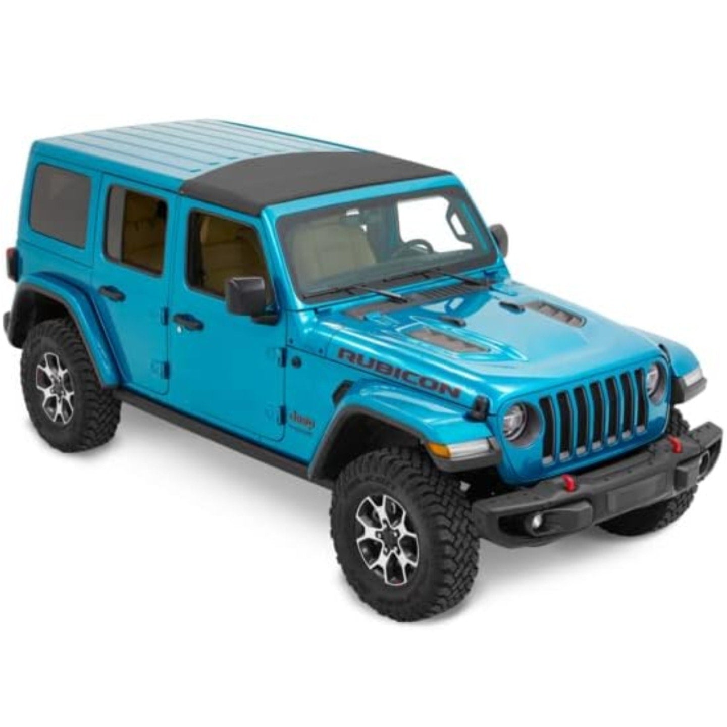 Bestop Sunrider for Hardtop - Jeep '20-Current Gladiator / '18-Current Wrangler JL (Black Diamond)