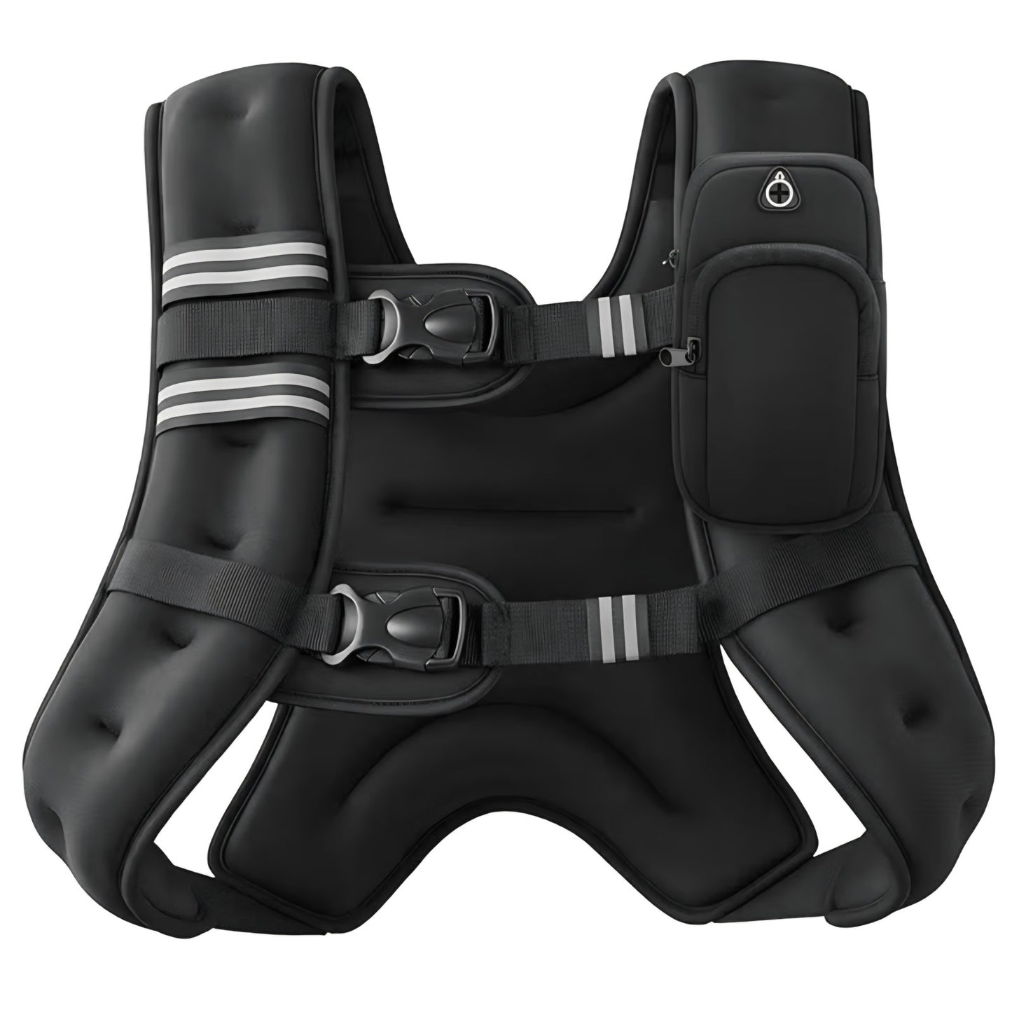Weighted Vest, 20lb Weight Vest with Reflective Stripe for Workout, Strength Training