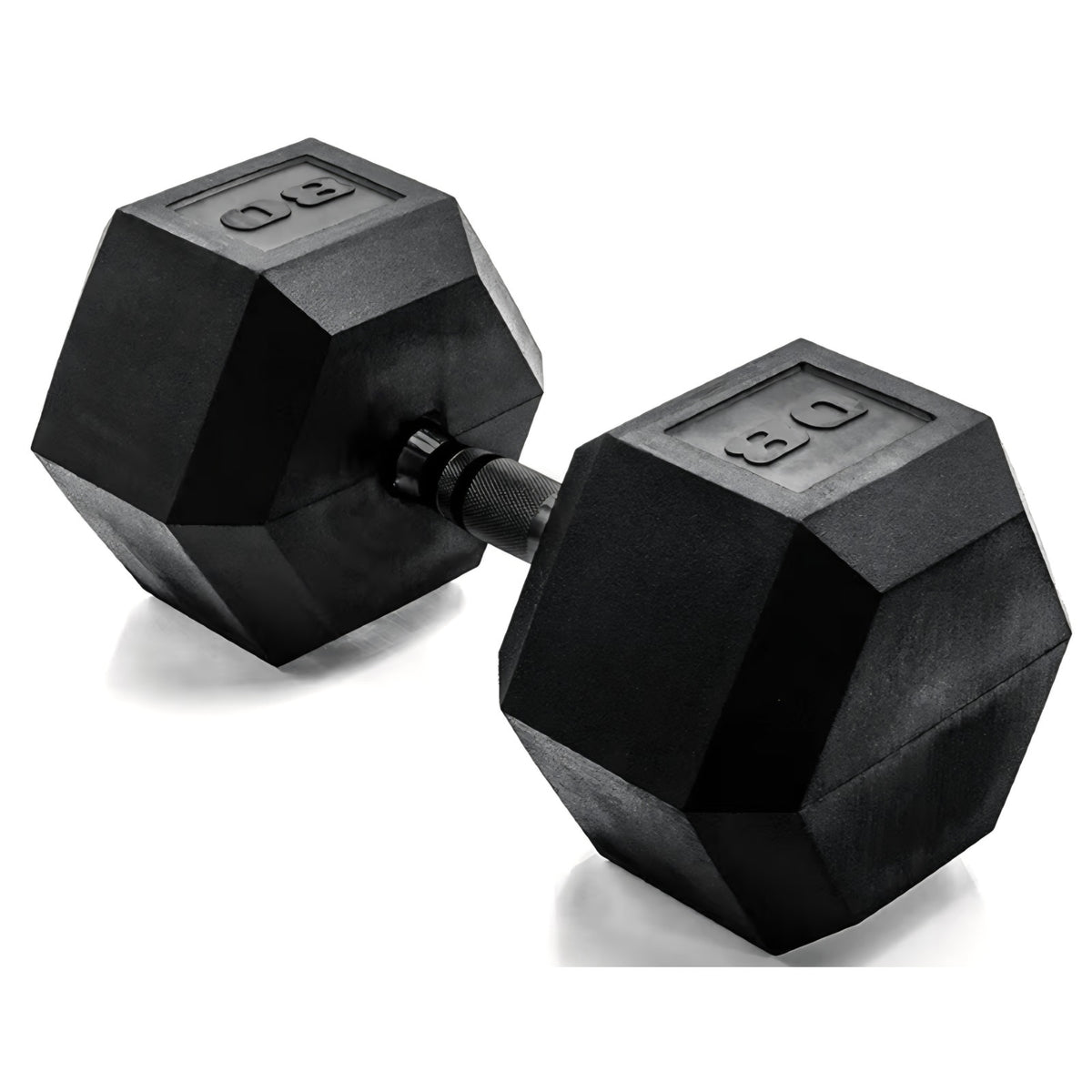 CAP Barbell Coated Hex Dumbbell Weight - Single | 80 lbs
