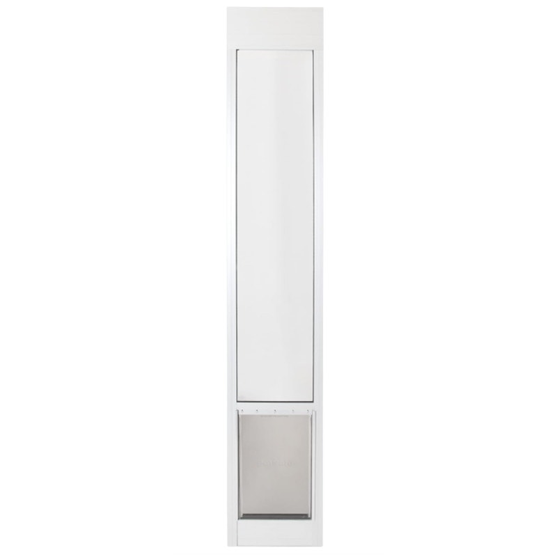 PetSafe Sliding Glass Pet Door, 1 Piece, XL Dogs to 220 lb, White