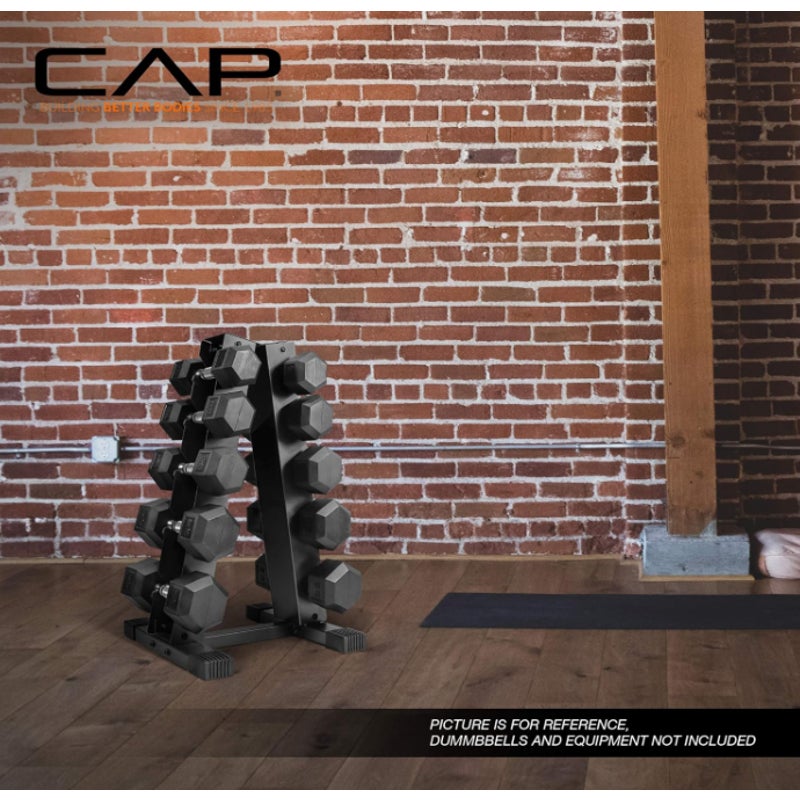 CAP A-Frame Dumbbell Weight Rack holds 5-25lb