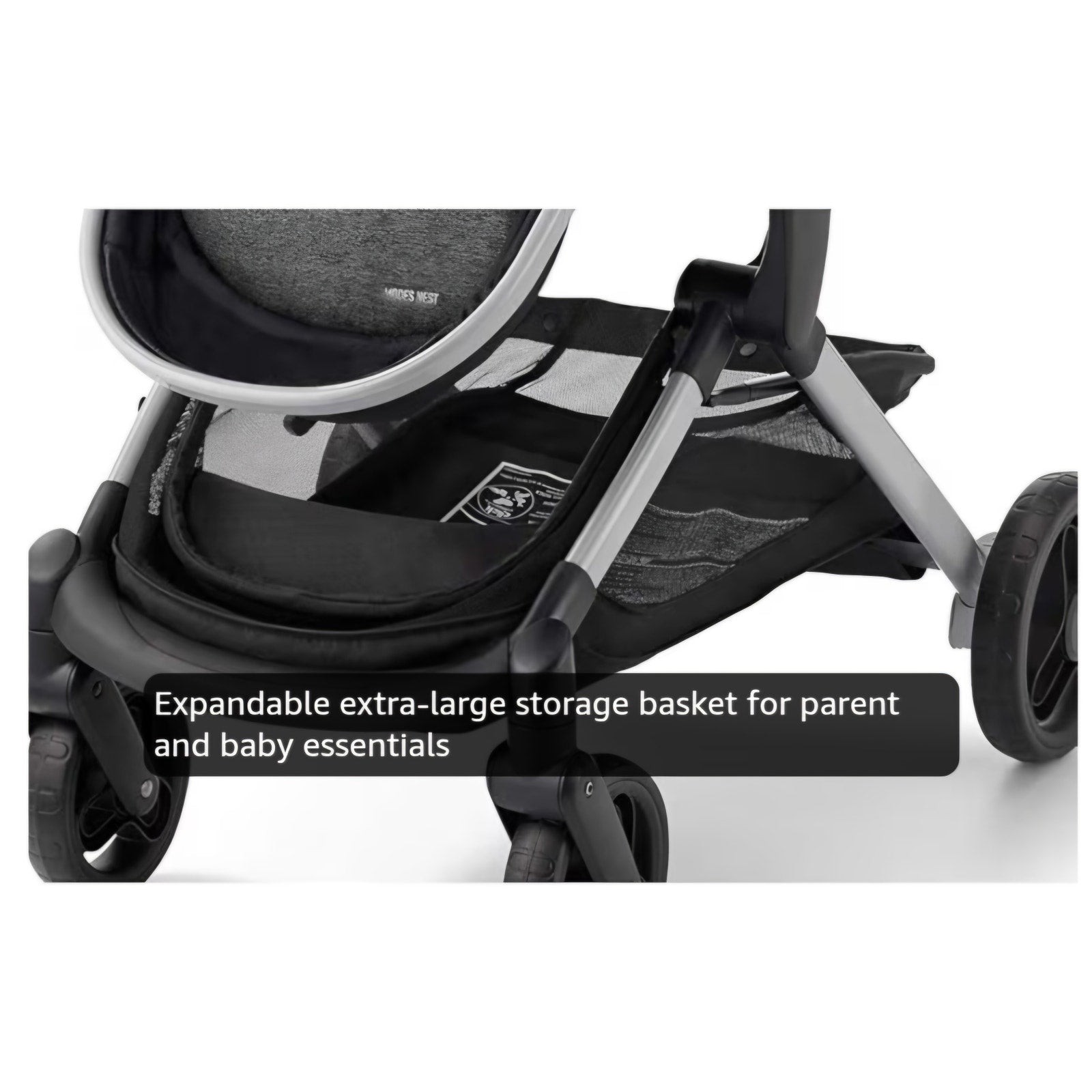 Graco Modes Nest Travel System, 3-in-1 Modular Carseat Stroller Combo, Includes the SnugRide DLX