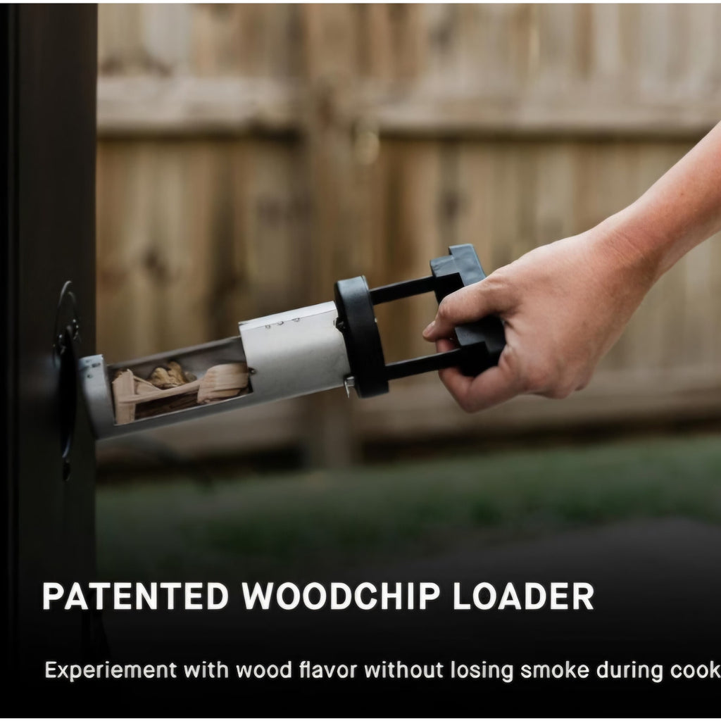 Masterbuilt® 30-inch Digital Electric Vertical BBQ Smoker with Side Wood Chip Loader