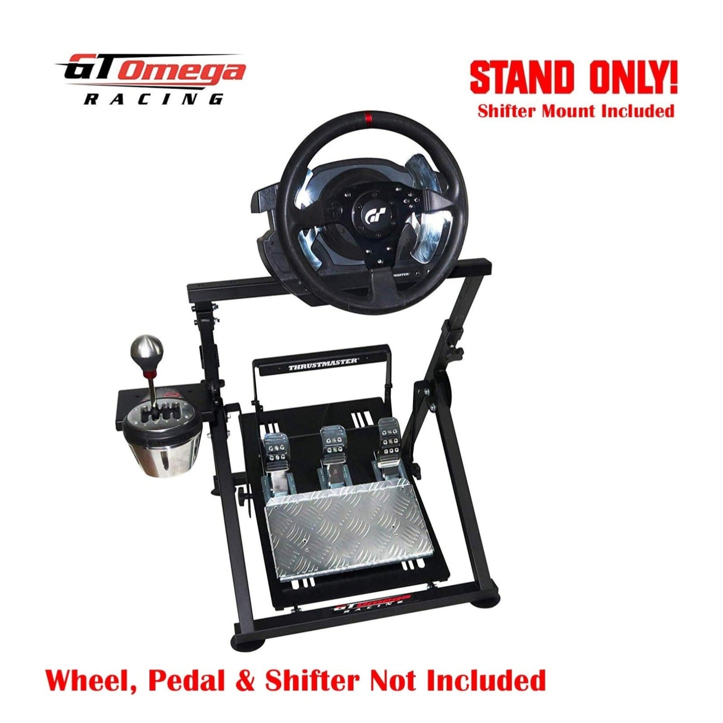 GT OMEGA Apex Racing Wheel Stand for Logitech Fanatec Clubsport Thrustmaster Gaming Steering