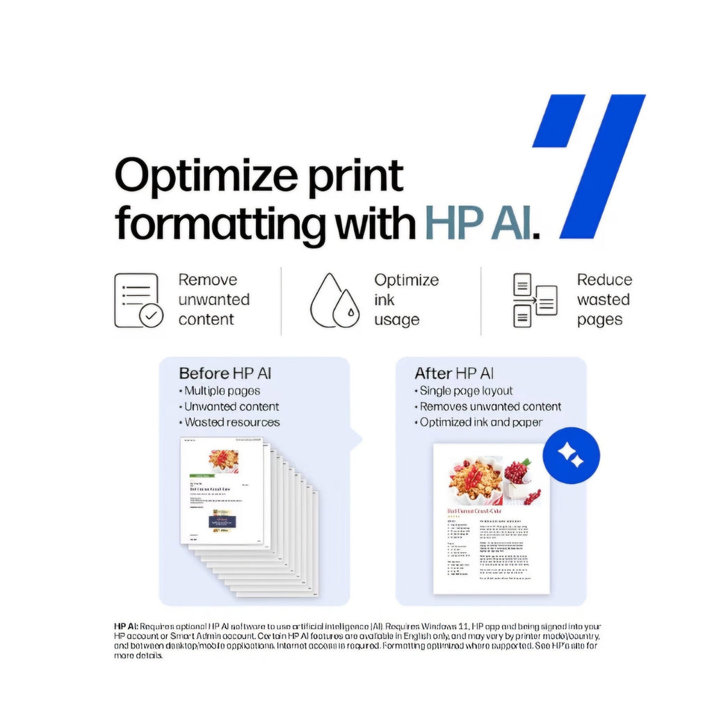 HP OfficeJet Pro 9135 Wireless All-in-One Color Inkjet Printer, Print, Scan, Copy, Fax, ADF, Duplex