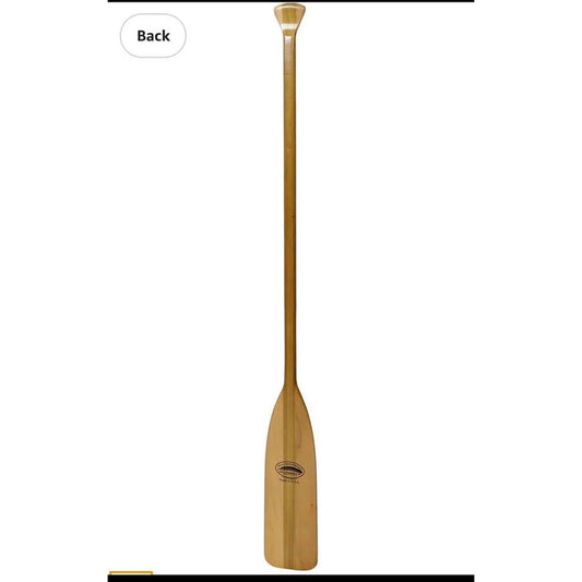 Attwood 11762-1 Canoe Paddle, Wooden, 5-Feet Long, Ergonomic Grip, Premium Wood Construction, Protec