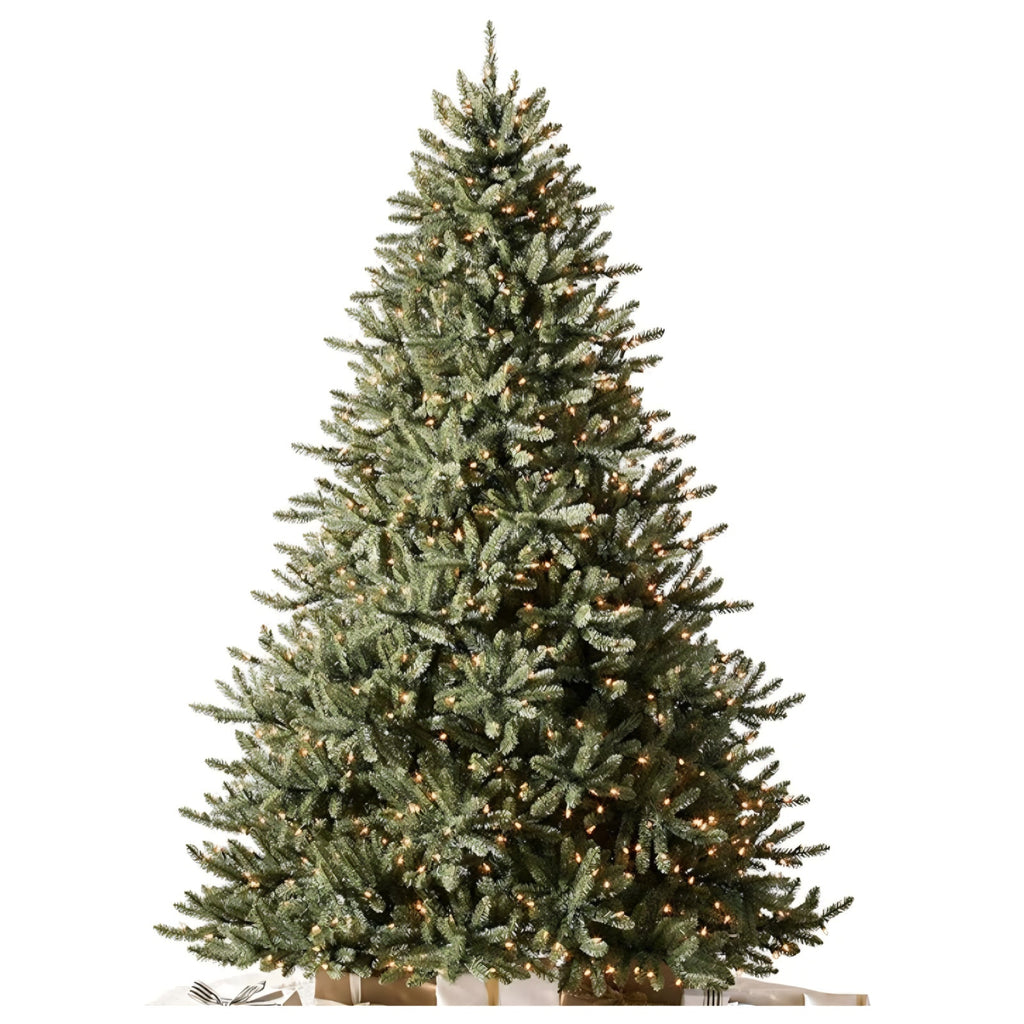 7.5ft Pre-Lit Classic Blue Spruce - Artificial Christmas Tree with 1000 Clear Incandescent Lights