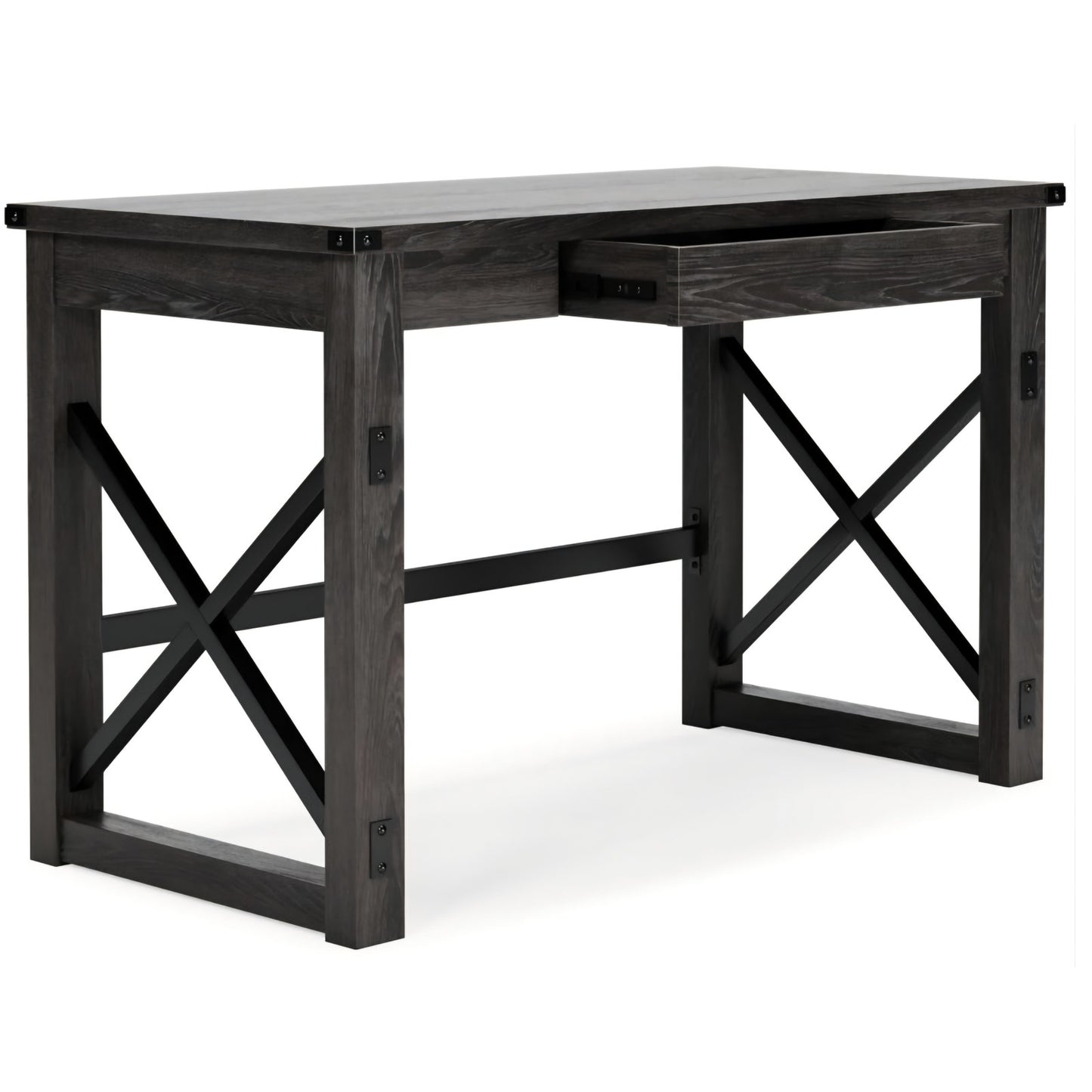 Freedan 48" Home Office Desk in Grayish Brown by Ashley