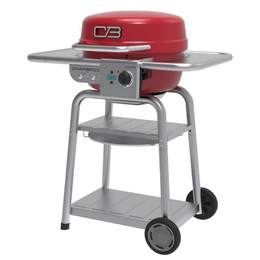 Bistro Pro Electric Grill & Griddle + Charcoal Mode, Red - 25302146