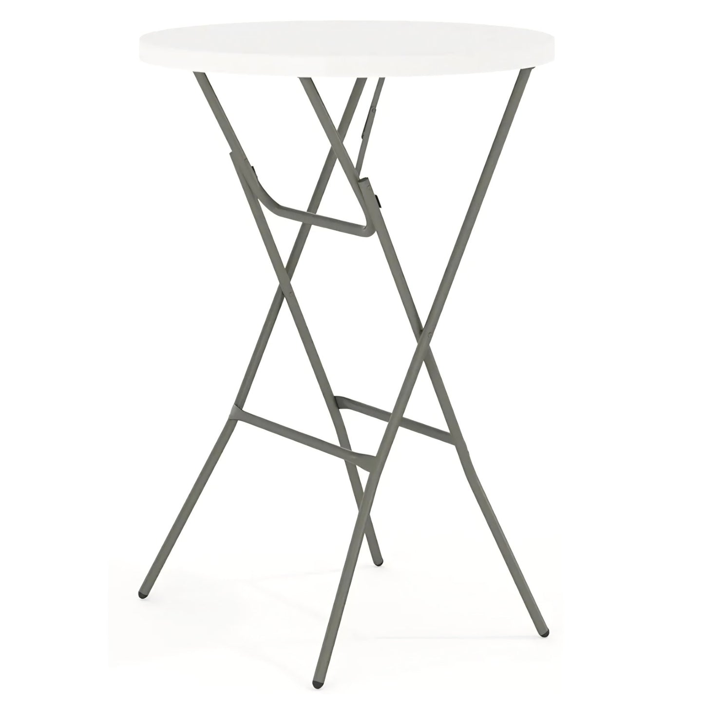 Flash Furniture Elon 32' Round Folding Bar Height Table for Parties and Commercial Events,