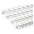 Ensenior 8FT LED Shop Lights, 6000K T8 Commercial Bay Lighting