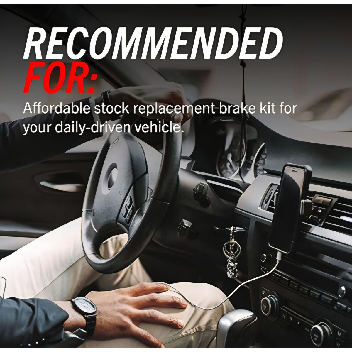 Nissan Rogue Power Stop KCOE8268 Autospecialty Front and Rear Stock Replacement Caliper Kit- OE