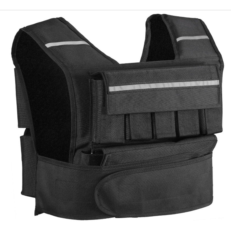 ZENY Adjustable Weighted Vest for Men Women, 30lb/40lb/60lb Fitness Vest with Reflective Strip