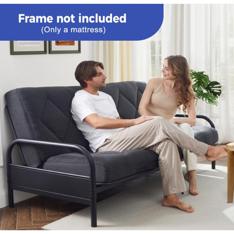 Jamdok 6" Full Size Futon Mattress Replacement(Frame Not Included),71X52X6”