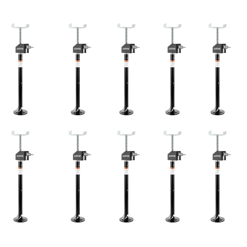 Garvee RV Slide Out Support Jacks (Set of 10) - 50,000lb Heavy Duty Rv Stabilizer Jacks Support