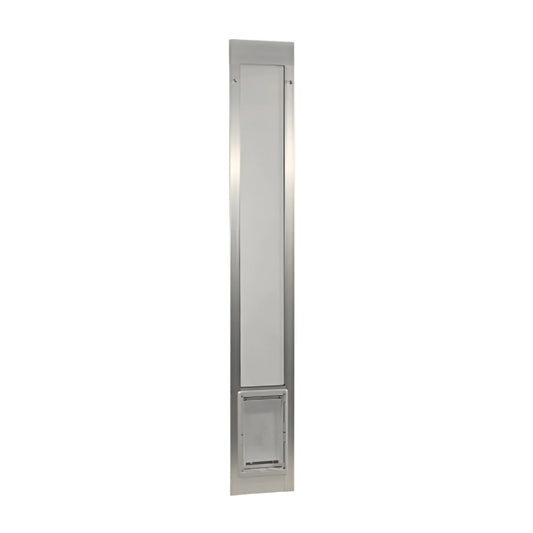 Ideal Pet Products Aluminum Pet Patio Door, Adjustable Height 77-5/8" to 80-3/8", 7" x 11-1/4"