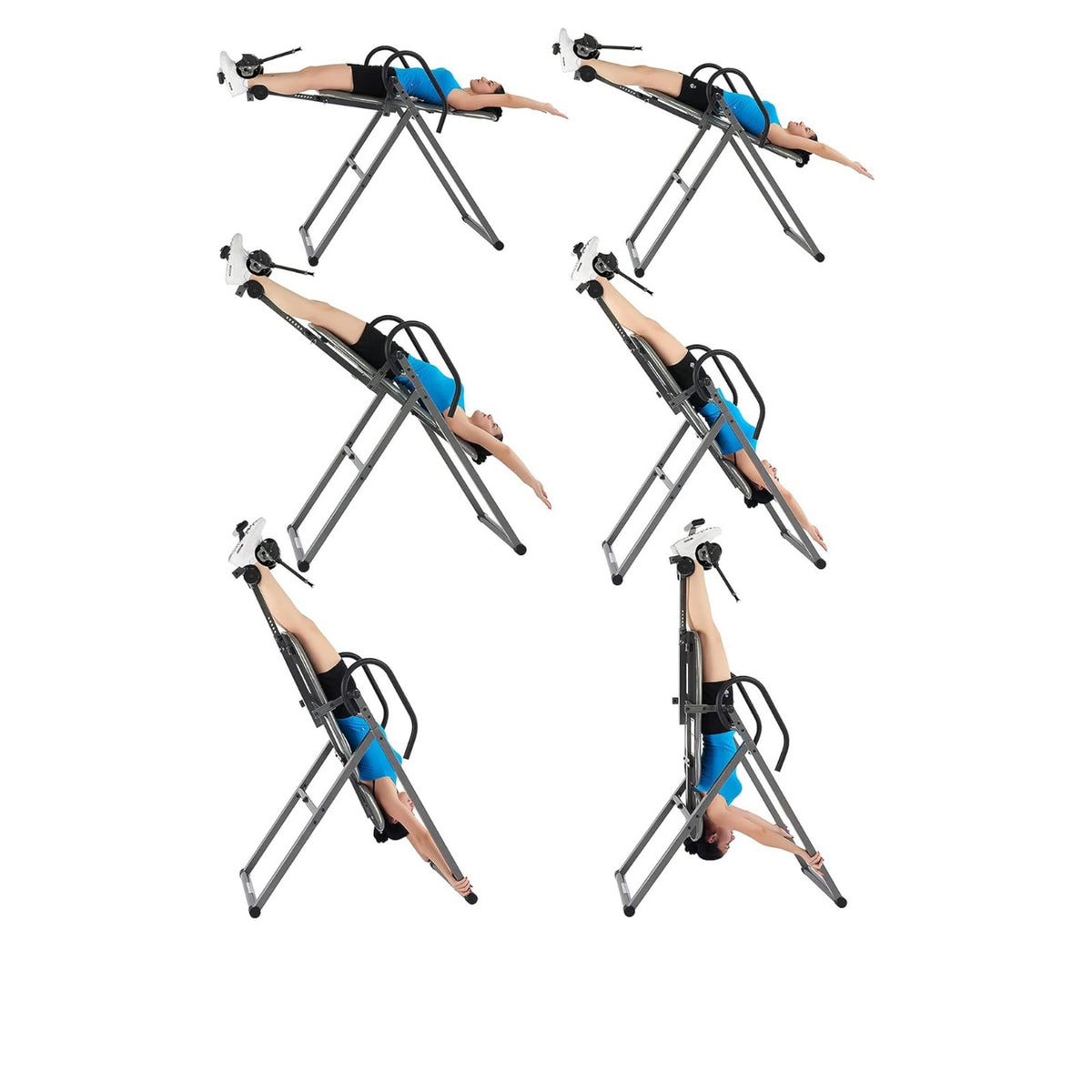 Innova Inversion Table with Adjustable Headrest, Reversible Ankle Holders