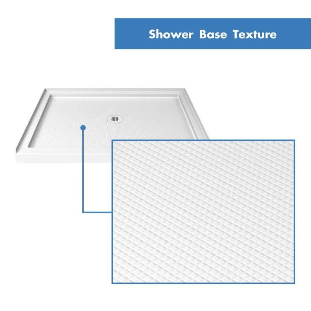 Dreamline DLT-1136360 Slimline Single Threshold Shower Base 36' x 36' x 2 3/4' in White