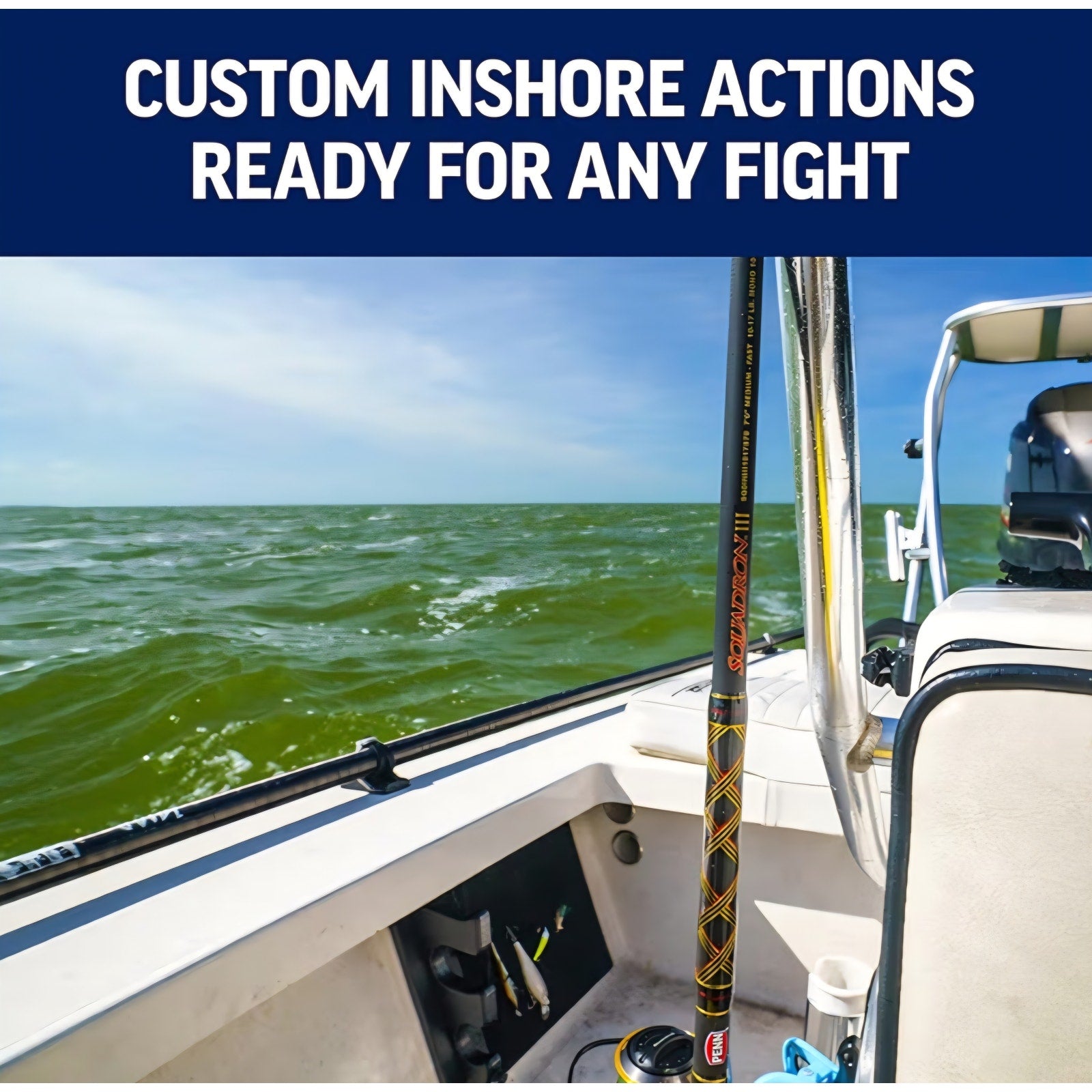 PENN Squadron III Inshore Spinning Fishing Rod