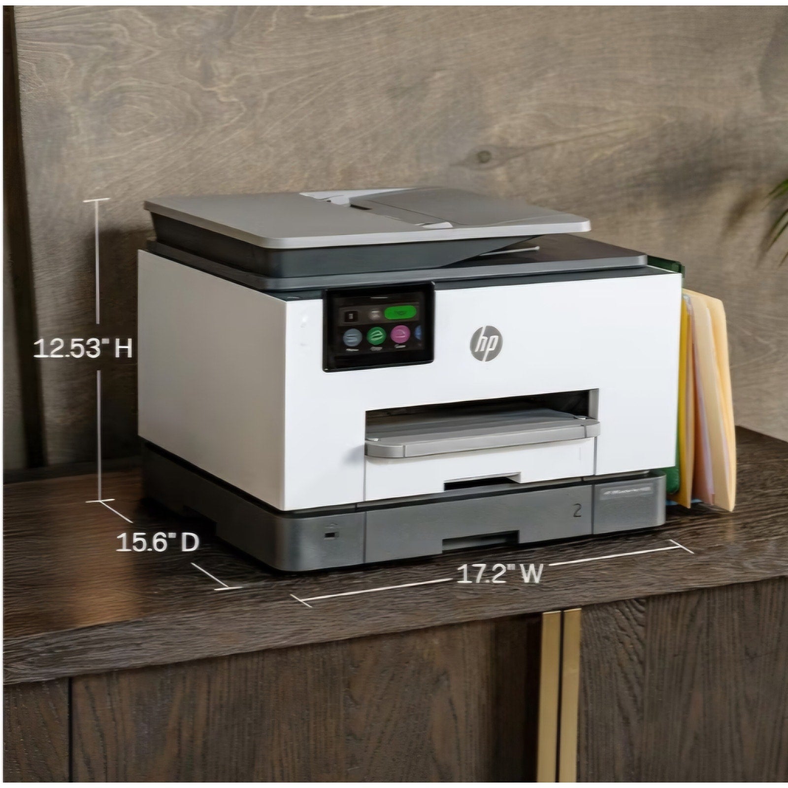 HP OfficeJet Pro 9135 Wireless All-in-One Color Inkjet Printer, Print, Scan, Copy, Fax, ADF, Duplex