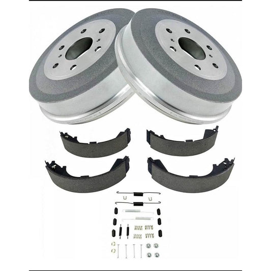 TRQ Rear Brake Drum Shoe & Hardware Kit Compatible with Chevy Silverado 1500 Truck

Retails