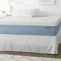 Memory Foam Mattress, Medium Firm, Cooling Gel, Queen Size Mattress, 80 x 60 x 12 inches, White/Gray