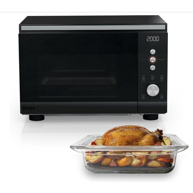 Ninja MW101BK1 Crispi Microwave and Air Fryer with FusionCrisp, 0.9 Cu Ft, Black