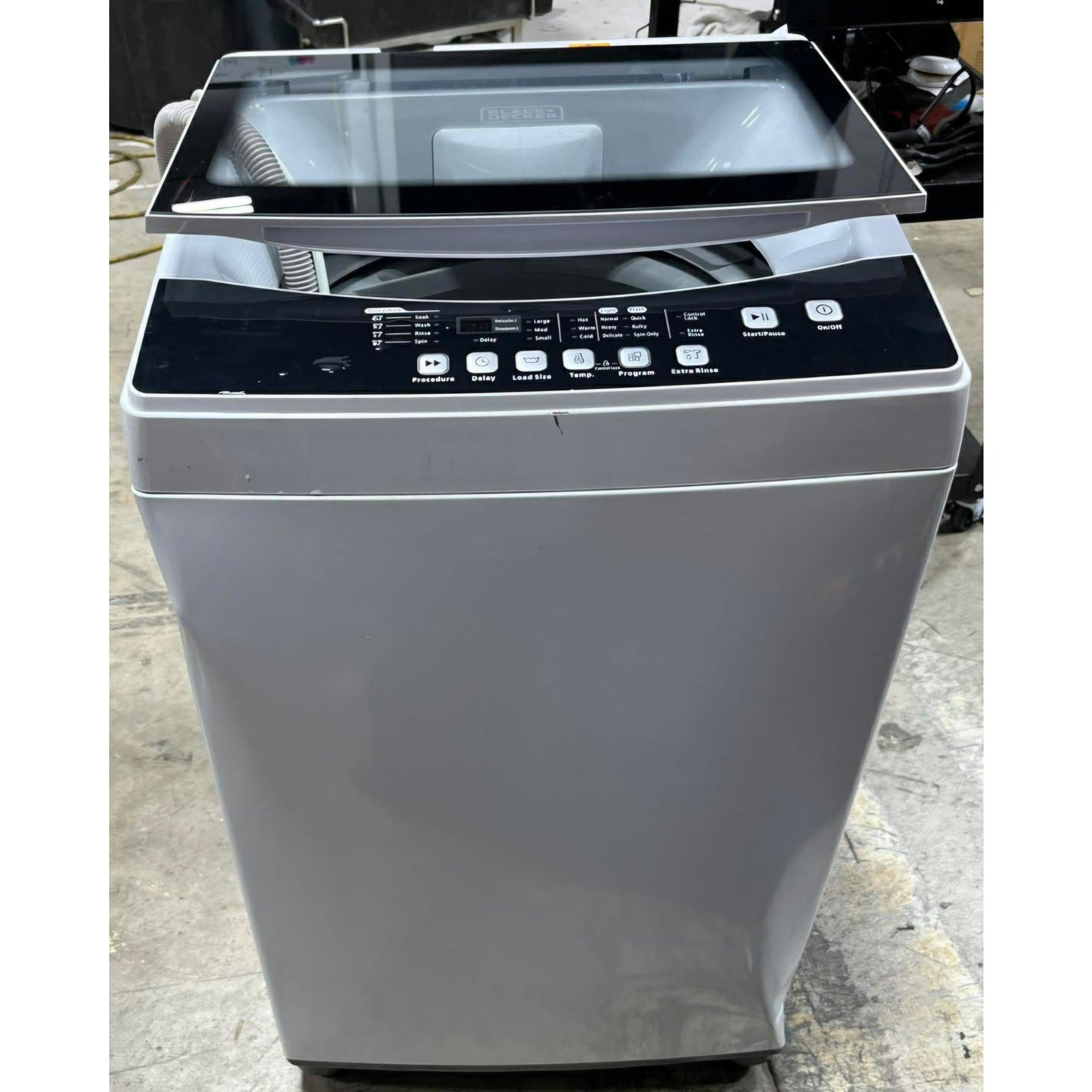 BLACK+DECKER Small Portable Washer, Washing Machine for Household Use