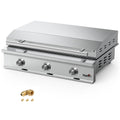Stanbroil 36-Inch Built-In Natural Gas Griddle for Outdoor Kitchen