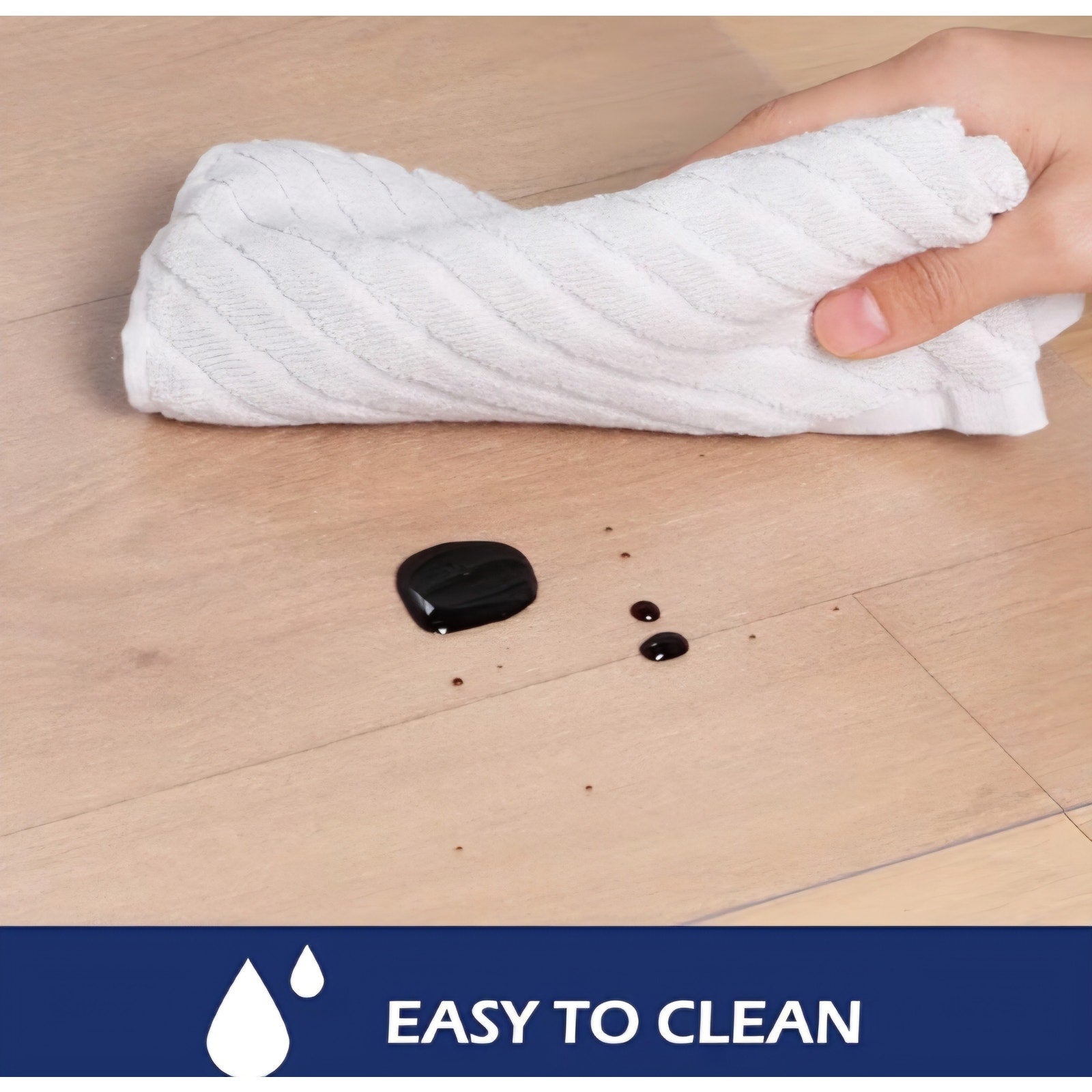 Area Rug for Living Room, 8'x12' Plastic Floor Mat for Home