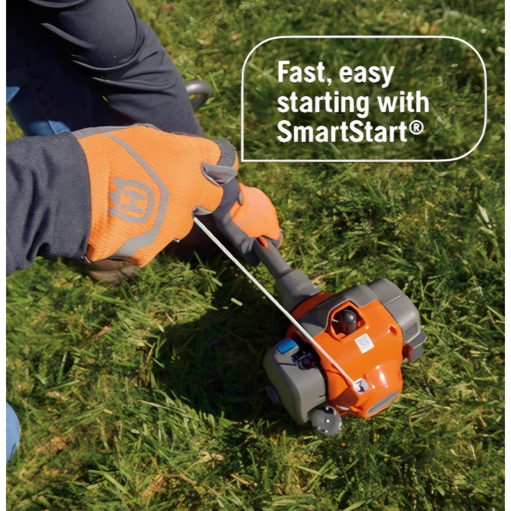 Brushcutter, Multi-Purpose Gas Brush Cutter Tool with String Trimmer Head and Grass Husqvarna
