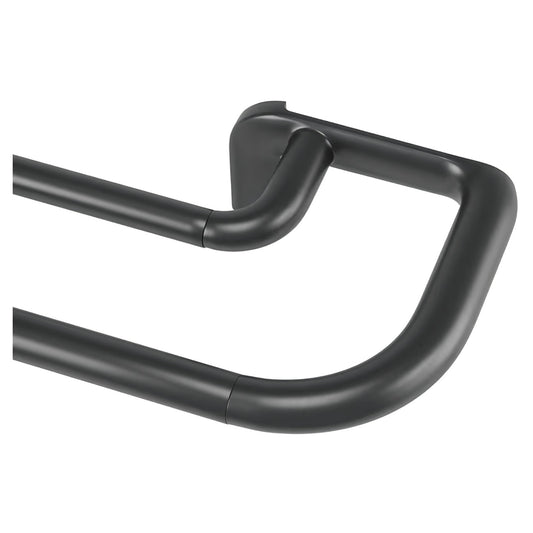 Umbra Twilight Double Curtain Rod Set – Wrap Around Design Ideal for Blackout