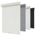GENIMO Cordless Blackout Roller Shades, 71" W X 72" H, Linen Beige
