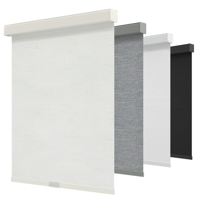 GENIMO Cordless Blackout Roller Shades, 71" W X 72" H, Linen Beige