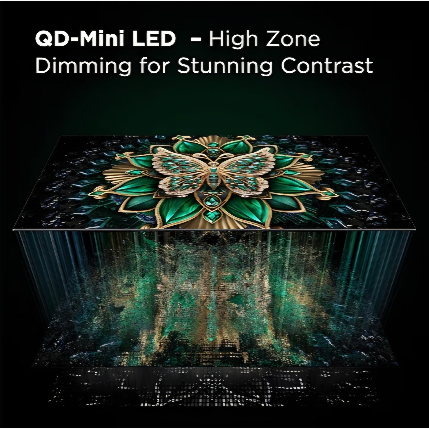 TCL 75 Inch Class QM6K Series | Mini LED QLED 4K HDR | 75QM6K, 2025 Model | 120HZ-144HZ