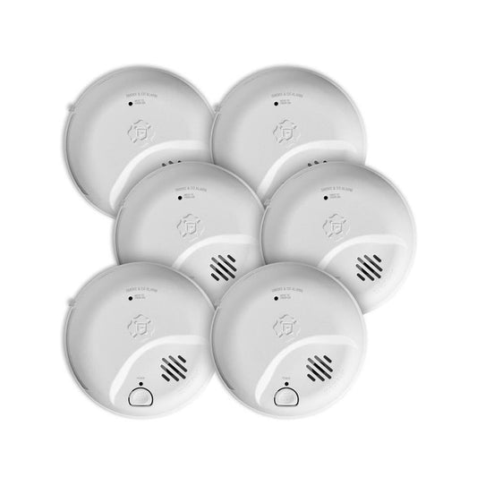 First Alert SMICO100-AC Interconnect Hardwire Combination Smoke & Carbon Monoxide Alarm with Battery