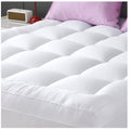Queen Mattress Topper Extra Thick, Cooling Plush Mattress Pad 8-21" Deep Pocket