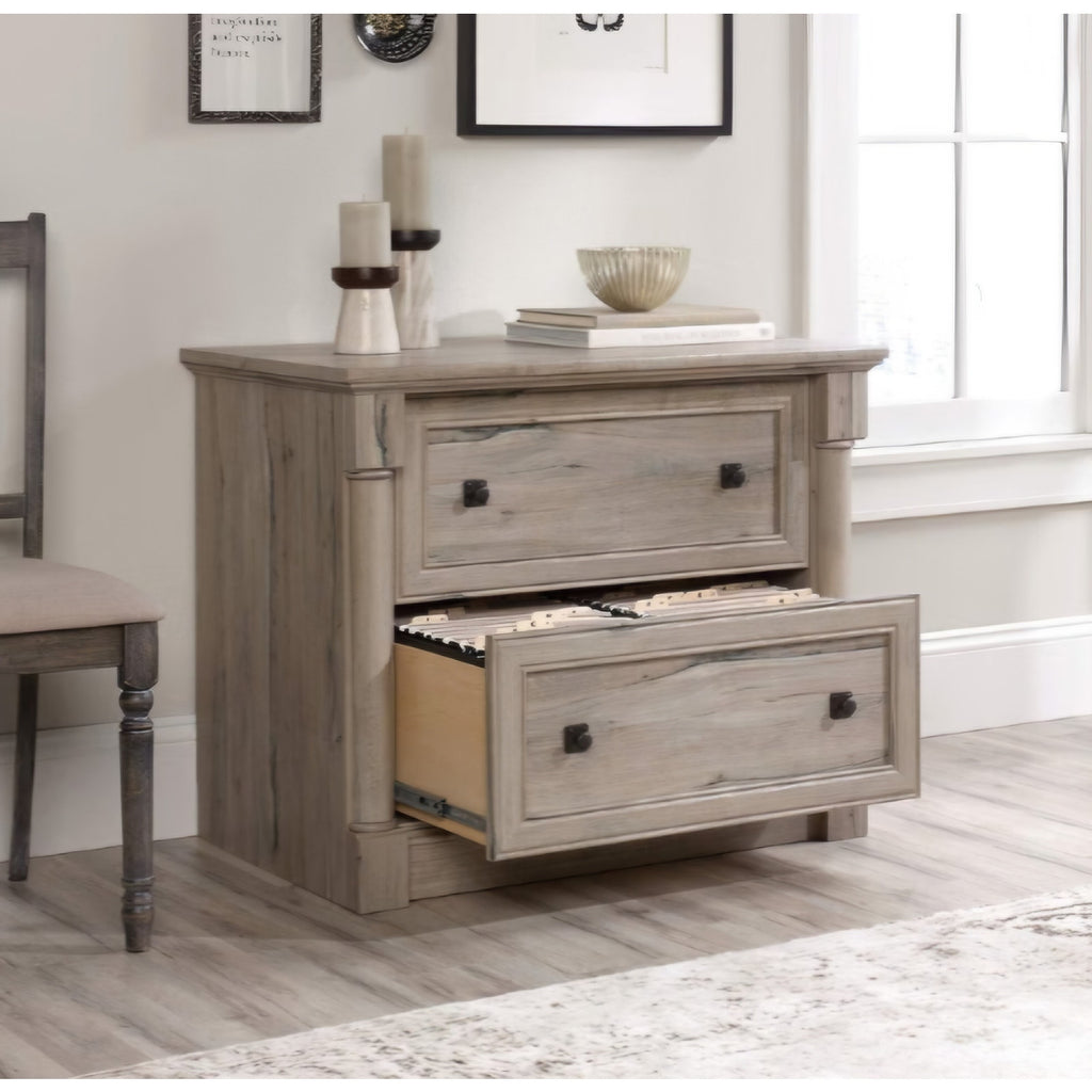 Sauder Palladia 2 Drawer File Cabinet, Lateral Filing Cabinets for Home Office