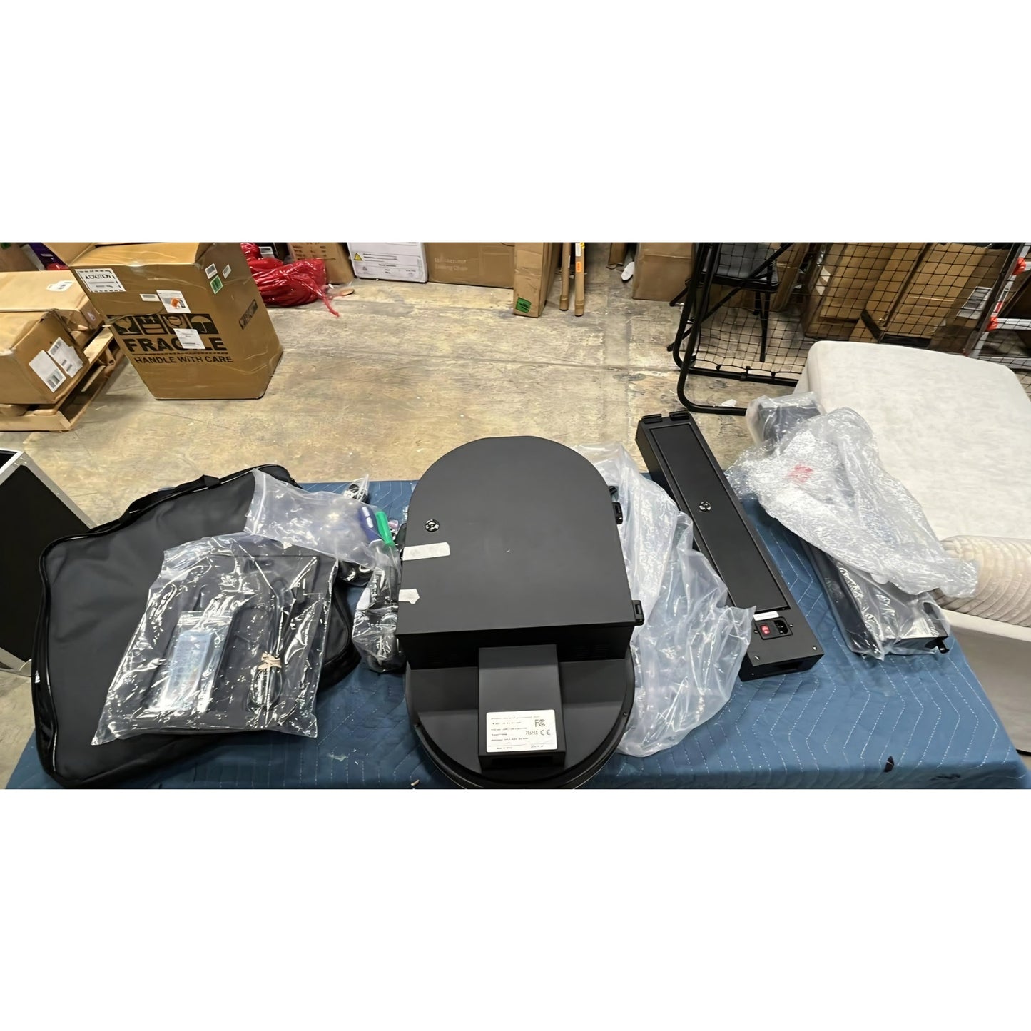 Photo Booth Machine for iPad 10.2" 10.9" 11" 12.9" and Camera,2-in-1 Selfie Station