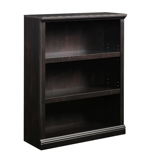 Sauder 3 Tier Book Shelf Wooden Bookcase Multipurpose Bookshelf for Home Office, Living Room,