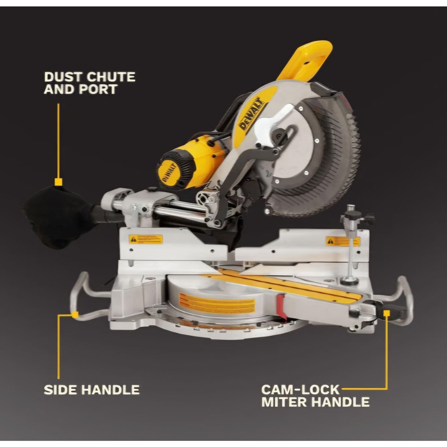 DEWALT Miter Saw, 12 Inch Double Bevel Sliding Compound Miter Saw